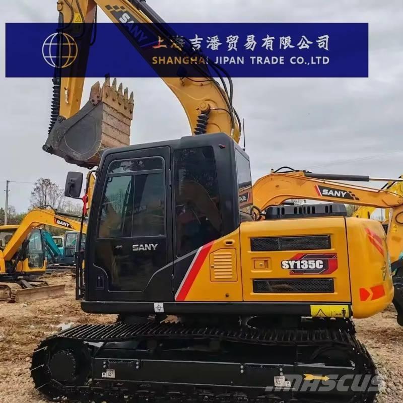 Sany SY 135 حفارات وسط 7 طن - 12 طن