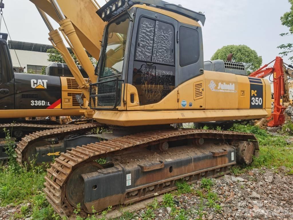 Komatsu PC 350-7 حفارات زحافة