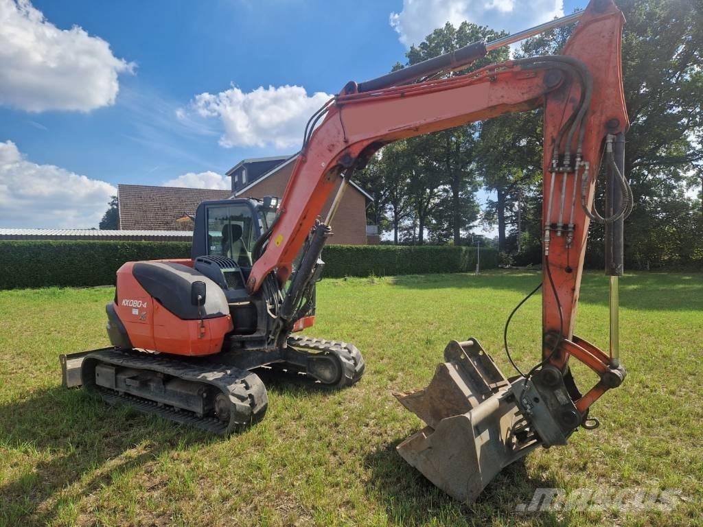 Kubota KX 080-4 حفارات وسط 7 طن - 12 طن