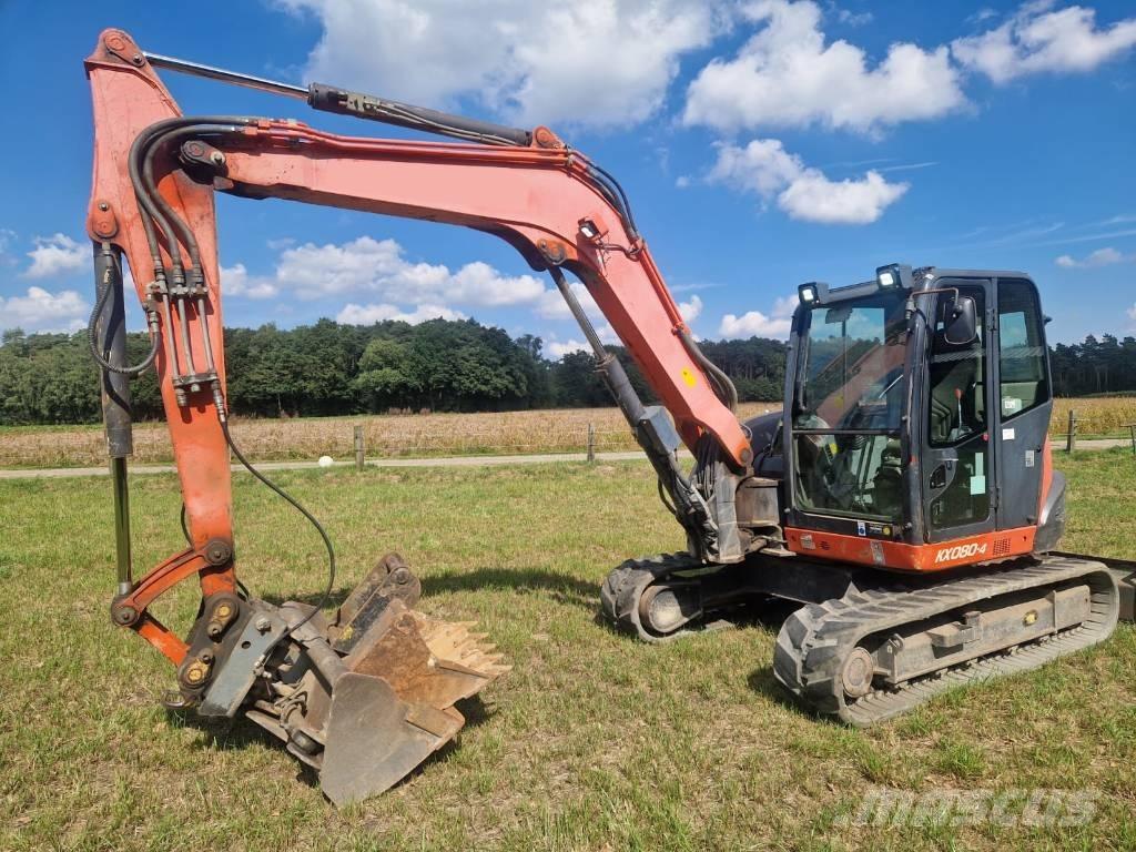Kubota KX 080-4 حفارات وسط 7 طن - 12 طن
