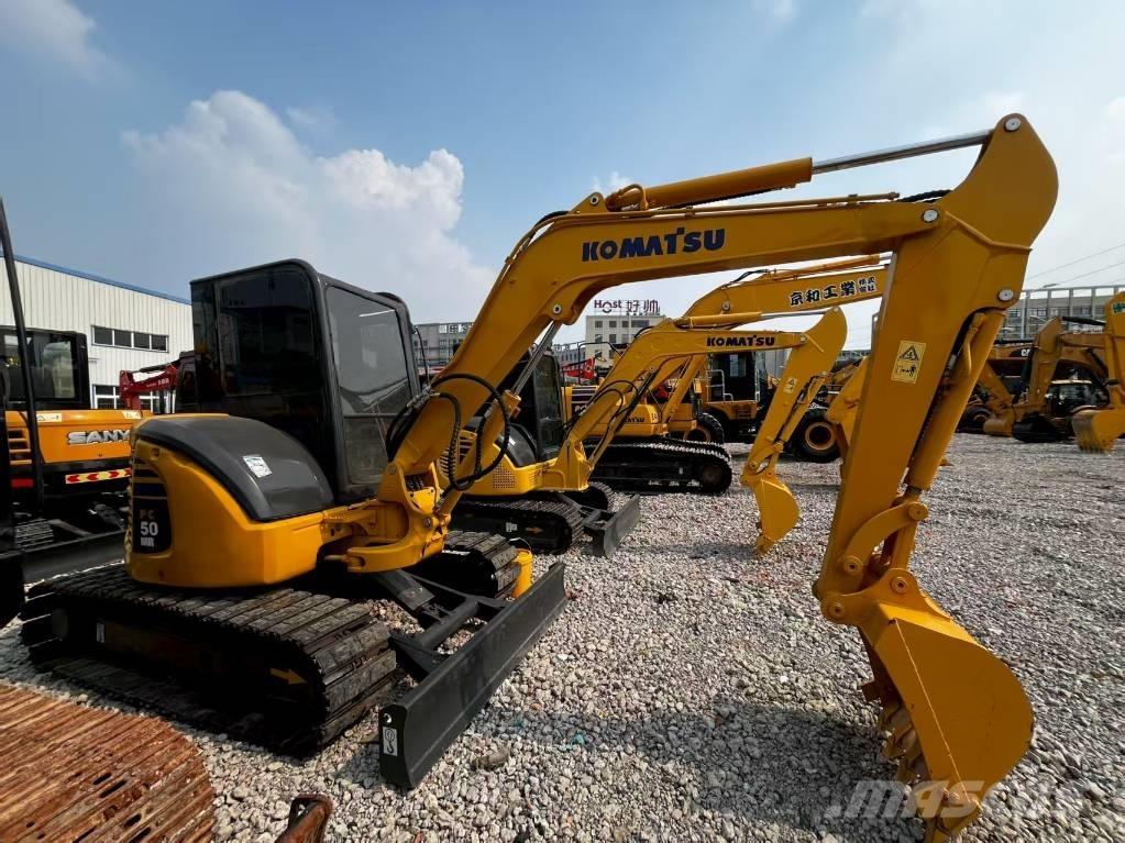 Komatsu PC 50 MR حفارات صغيرة أقل من 7 طن (حفارات صغيرة)