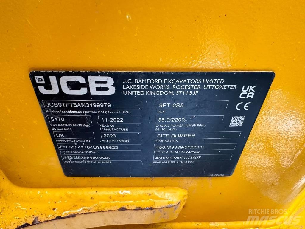 JCB 9 Ton Dumper عربات نقل قلابة للمواقع