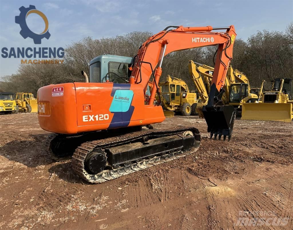 Hitachi EX 120 حفارات زحافة