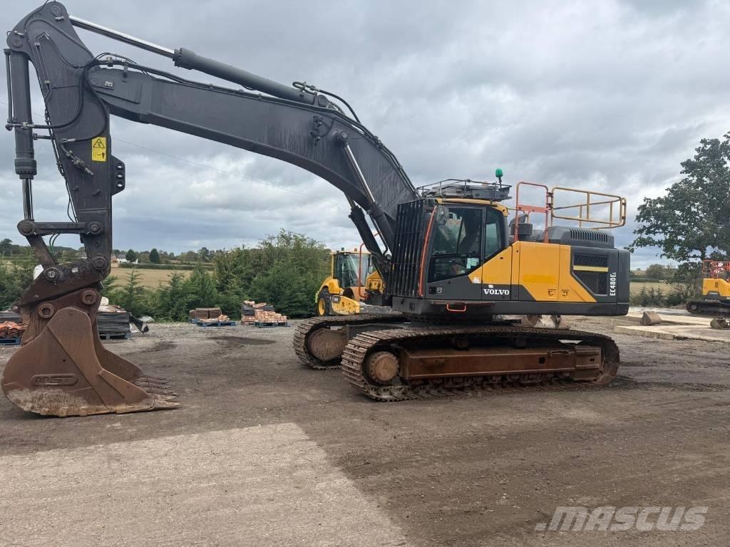 Volvo EC 480 E L حفارات زحافة