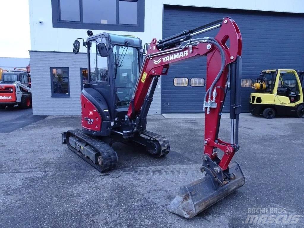 Yanmar VIO27 حفارات صغيرة أقل من 7 طن (حفارات صغيرة)