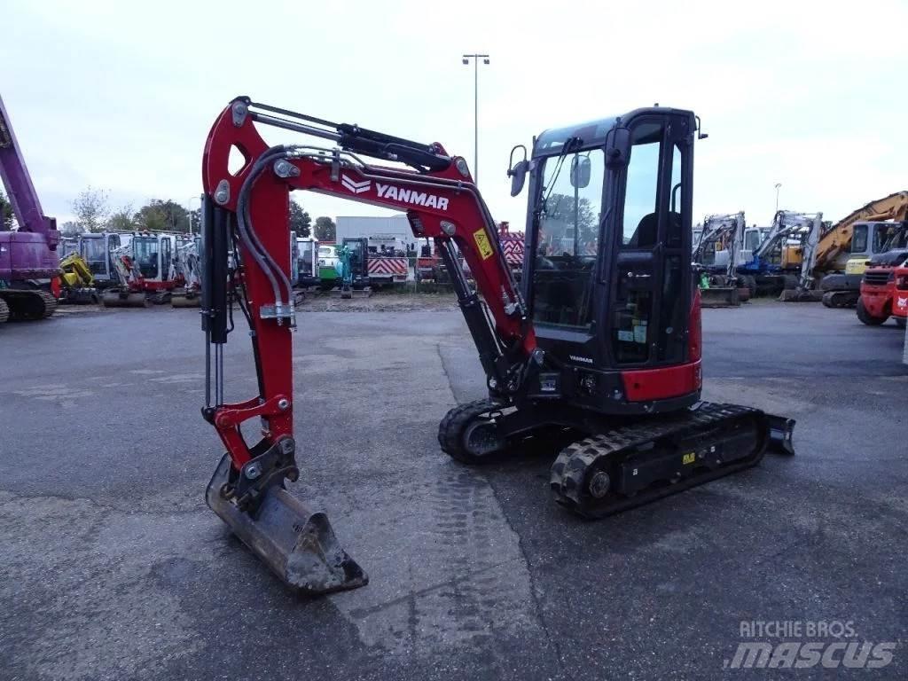 Yanmar VIO27 حفارات صغيرة أقل من 7 طن (حفارات صغيرة)