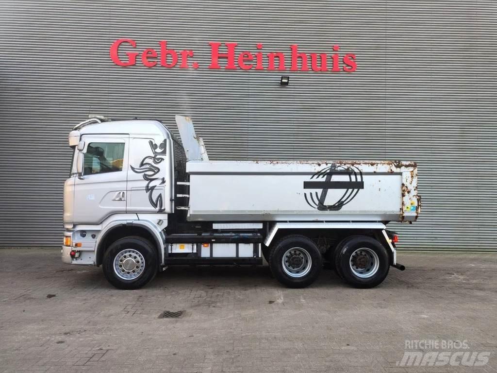 Scania R580 6x4 شاحنات قلابة