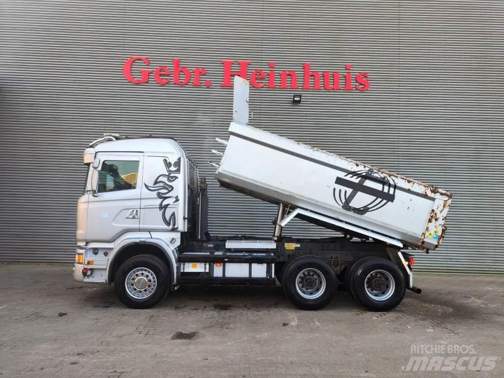 Scania R580 6x4 شاحنات قلابة