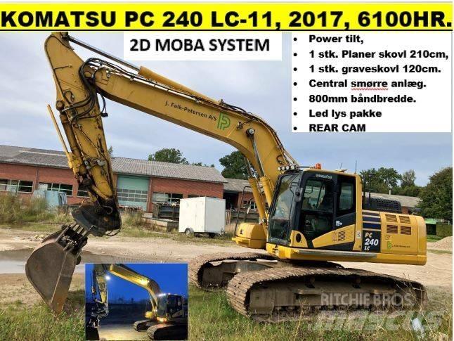 Komatsu PC 240 LC-11 حفارات زحافة