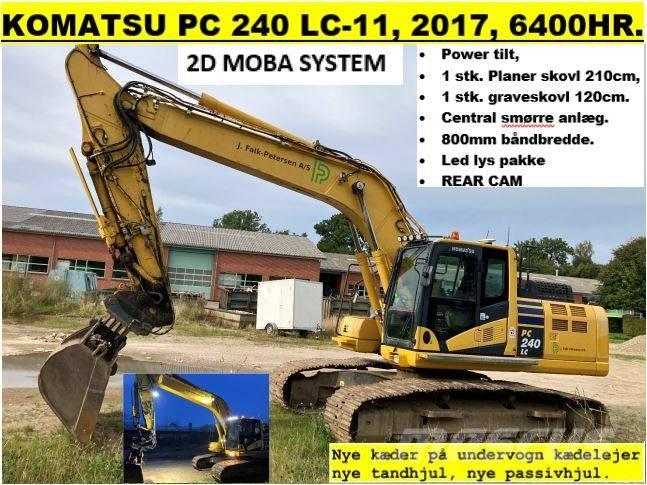 Komatsu PC 240 LC-11 حفارات زحافة
