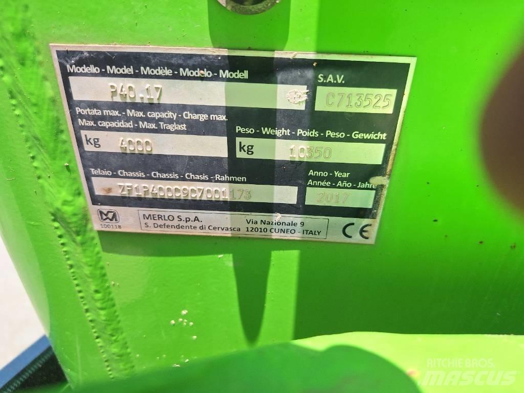 Merlo P 40.17 مناولات متداخلة