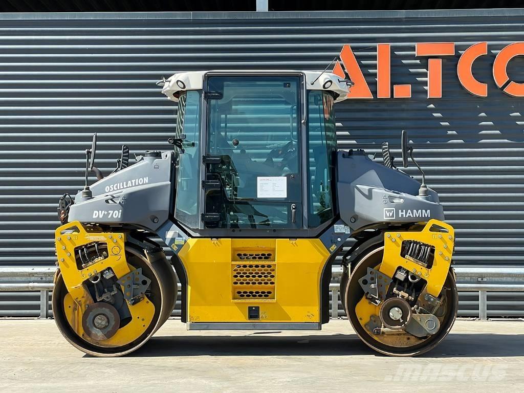Hamm DV+ 70I VO-S مداحل ثنائية الاسطوانة