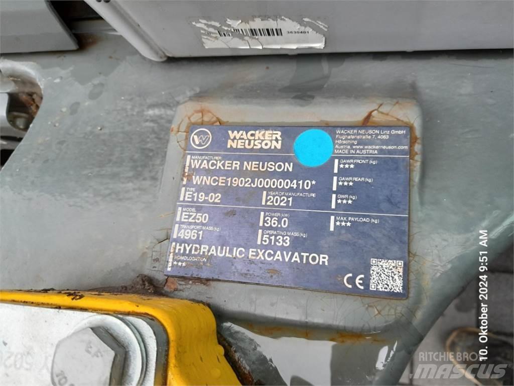 Wacker Neuson EZ50 حفارات صغيرة أقل من 7 طن (حفارات صغيرة)