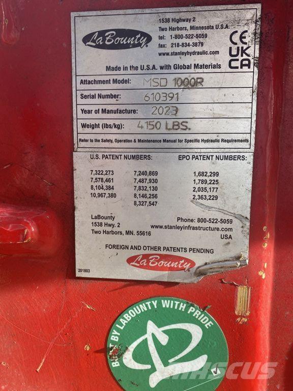 Labounty MSD1000R قطاعات