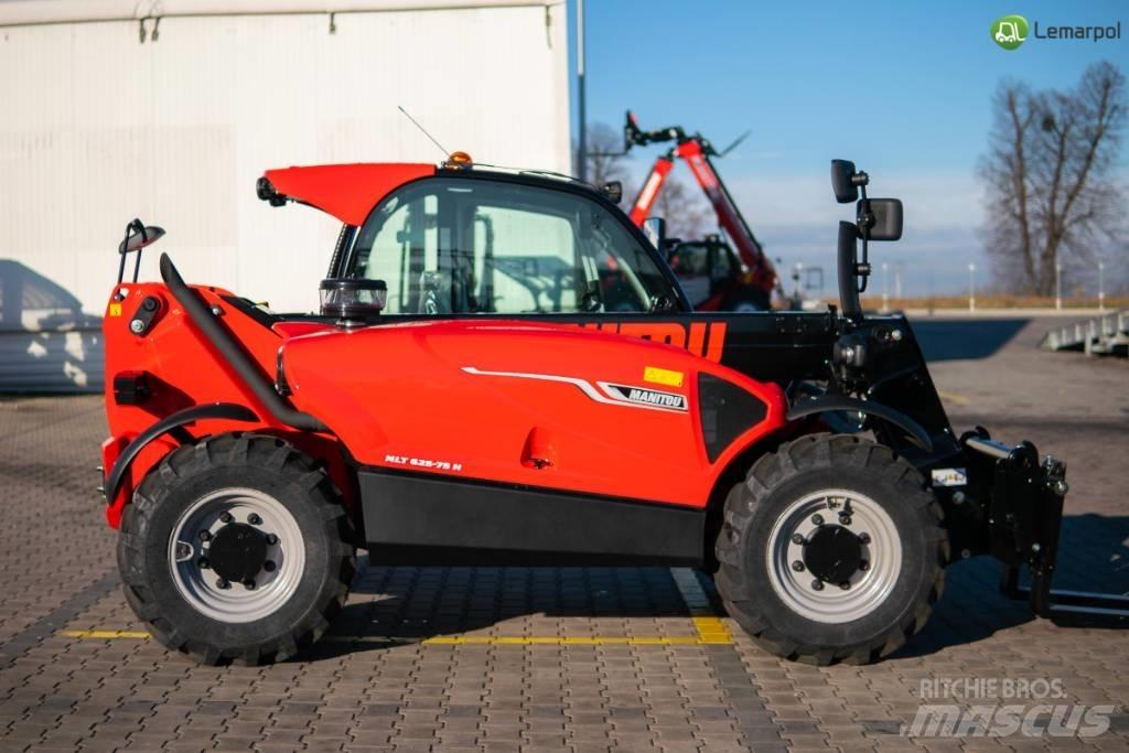 Manitou MLT 625-75 H مناولات متداخلة