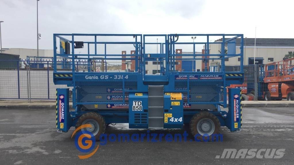 Genie GS 3384 رافعات مقصية الشكل