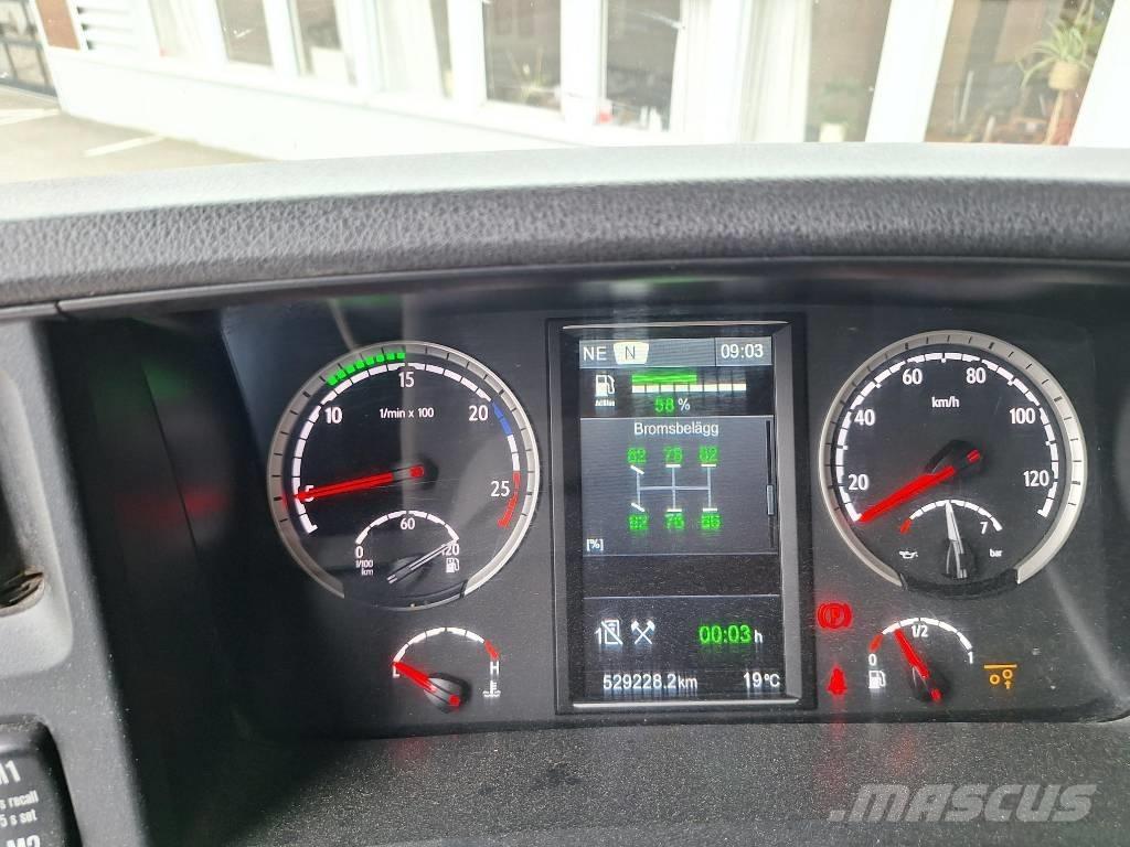 Scania R 580 LB شاحنات الرافعات الخطافية