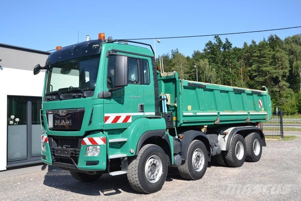 MAN TGS 35 480 شاحنات قلابة