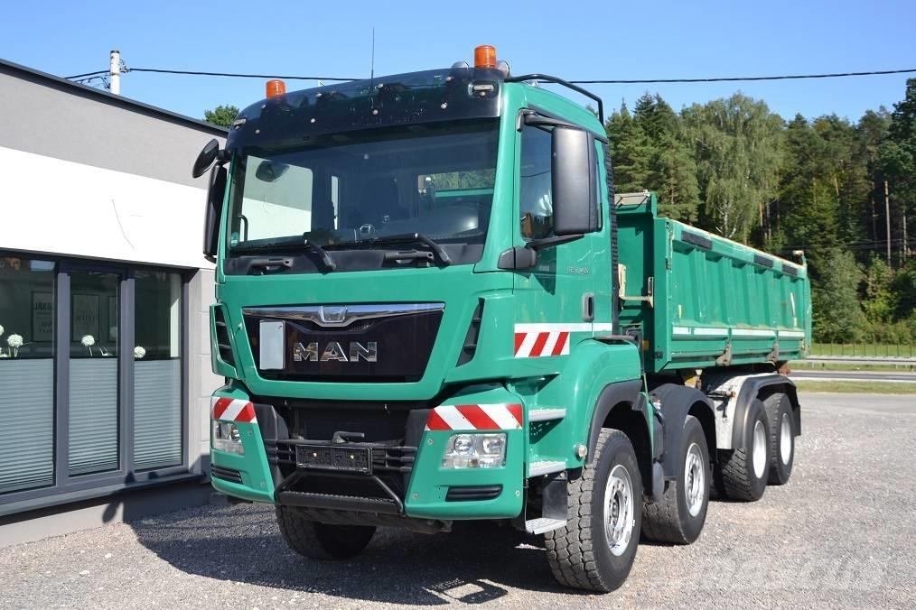MAN TGS 35 480 شاحنات قلابة