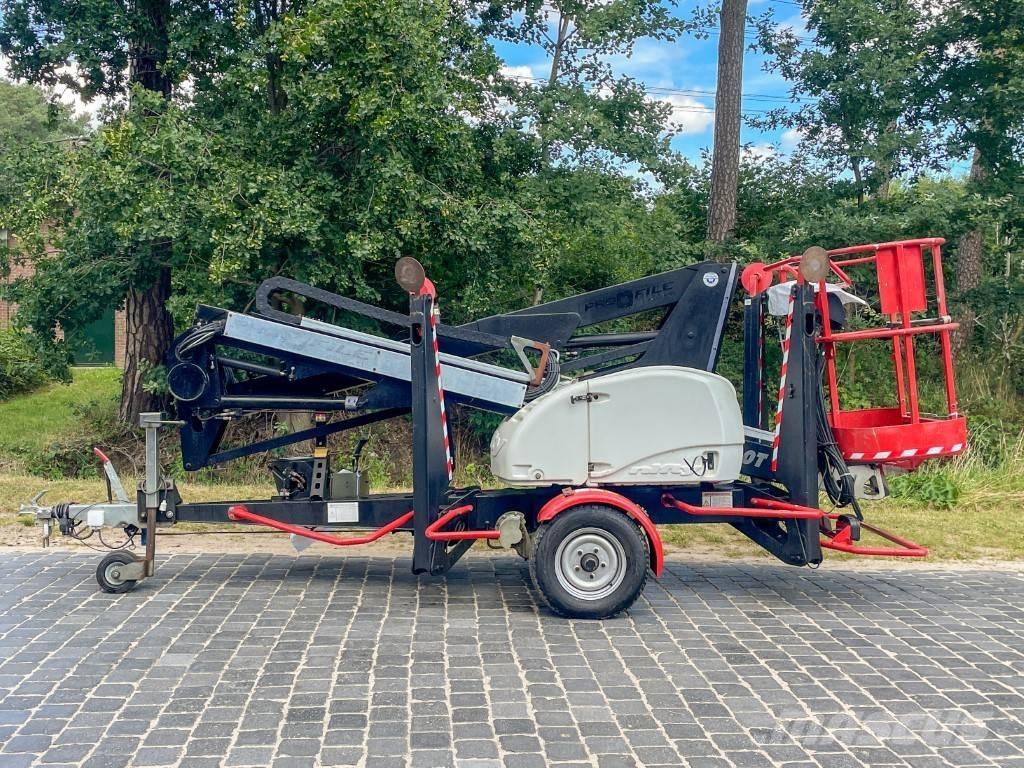 Niftylift 150 T المنصات الهوائية المثبتة على مقطورة