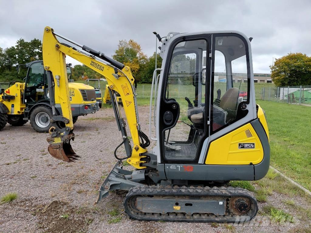 Wacker Neuson ET18 حفارات زحافة