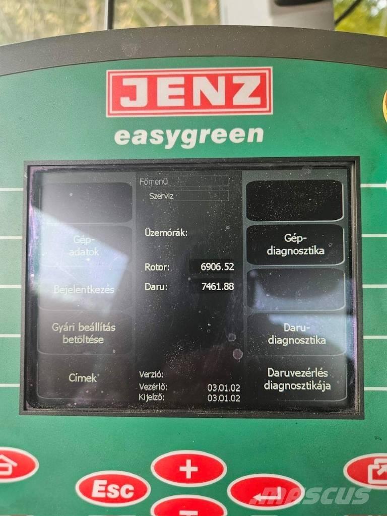 JENZ HEM583Z ماكينات تقطيع أخشاب الحراجة