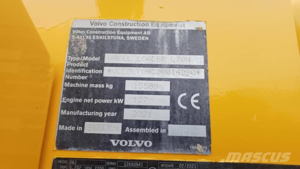 Volvo L 70 H لوادر بعجل