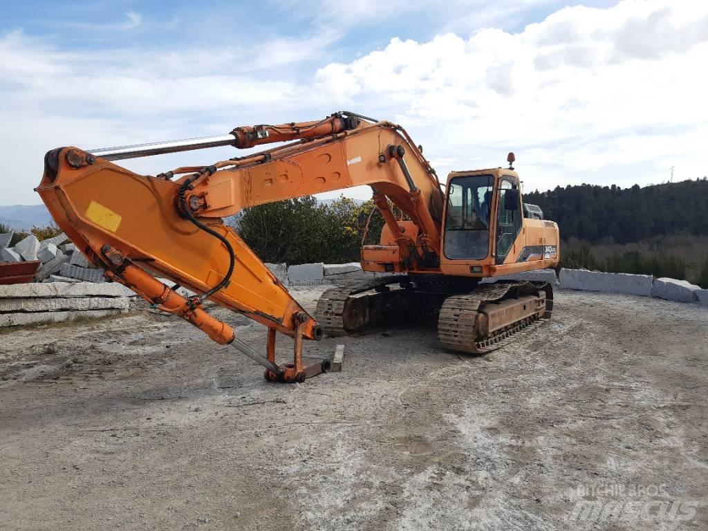 Daewoo DX340 LC V حفارات زحافة