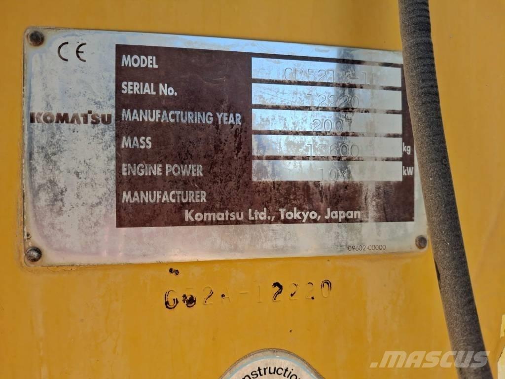 Komatsu GD 521 A-1E أخرى