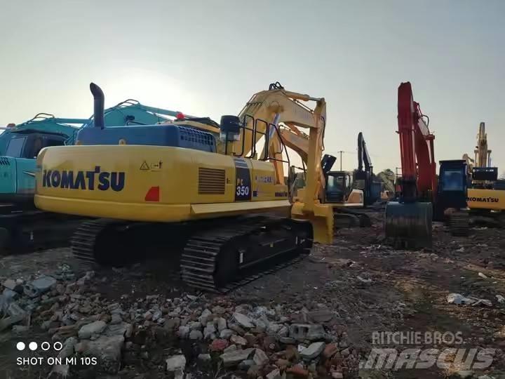 Komatsu PC350 حفارات زحافة