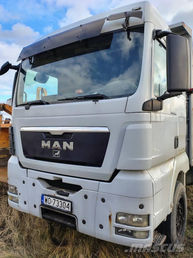 MAN TGX 33.580 شاحنات الرافعات