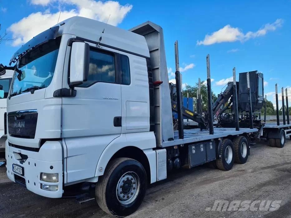 MAN TGX 33.580 شاحنات الرافعات