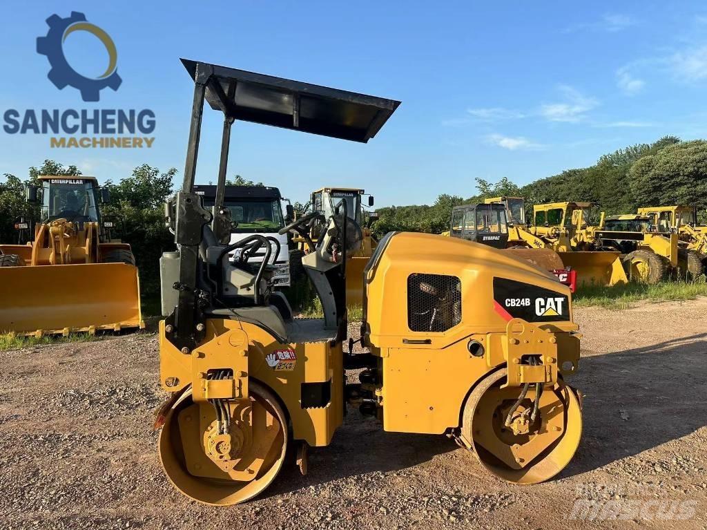 CAT CB 24 B مداحل ثنائية الاسطوانة