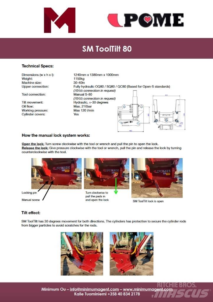 SM Tooltilt  80 موصلات سريعة