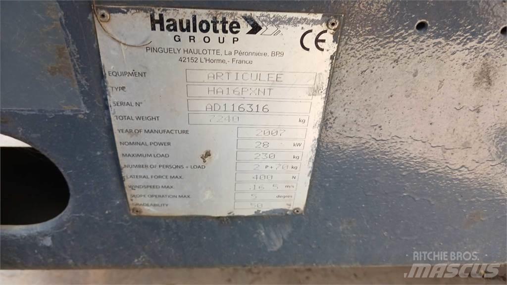 Haulotte HA16PX رافعات سلة مفصلية