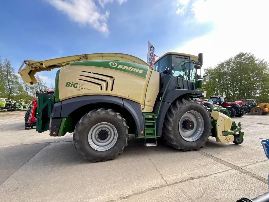 Krone Big X 580 ملحقات ماكينات القش والعلف