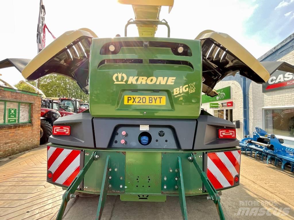 Krone Big X 580 ملحقات ماكينات القش والعلف