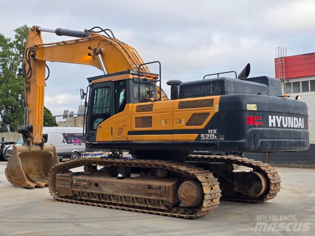 Hyundai HX 520 L حفارات زحافة