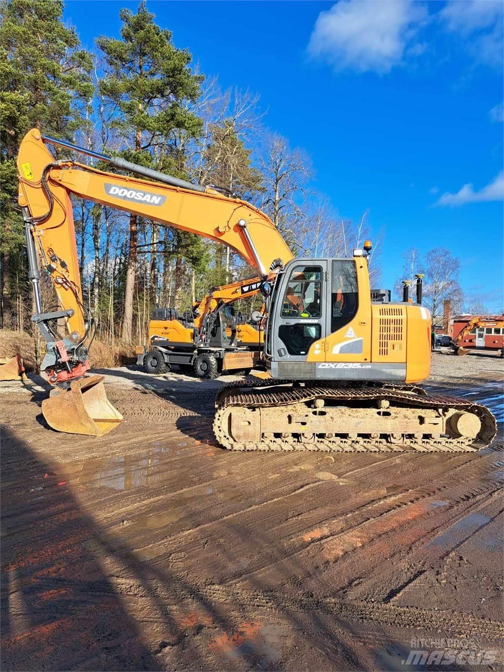 Doosan DX235LCR-5 حفارات زحافة