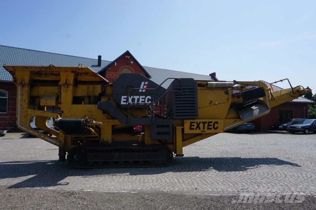 Extec Pitbull الكسارات المتنقلة