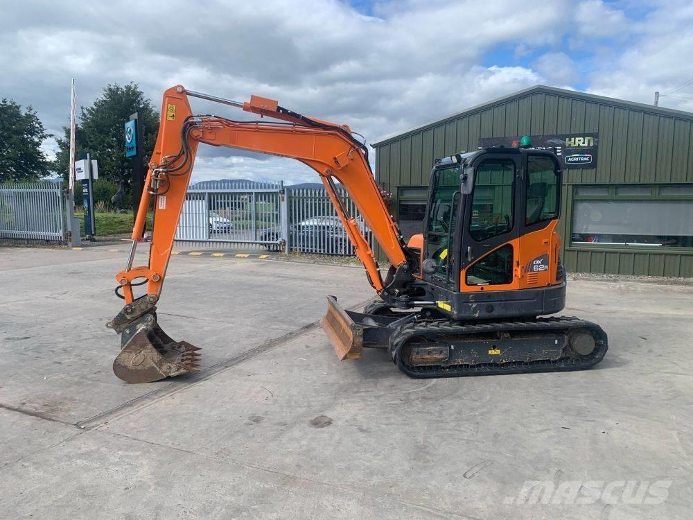 Doosan DX 62 R-3 حفارات صغيرة أقل من 7 طن (حفارات صغيرة)