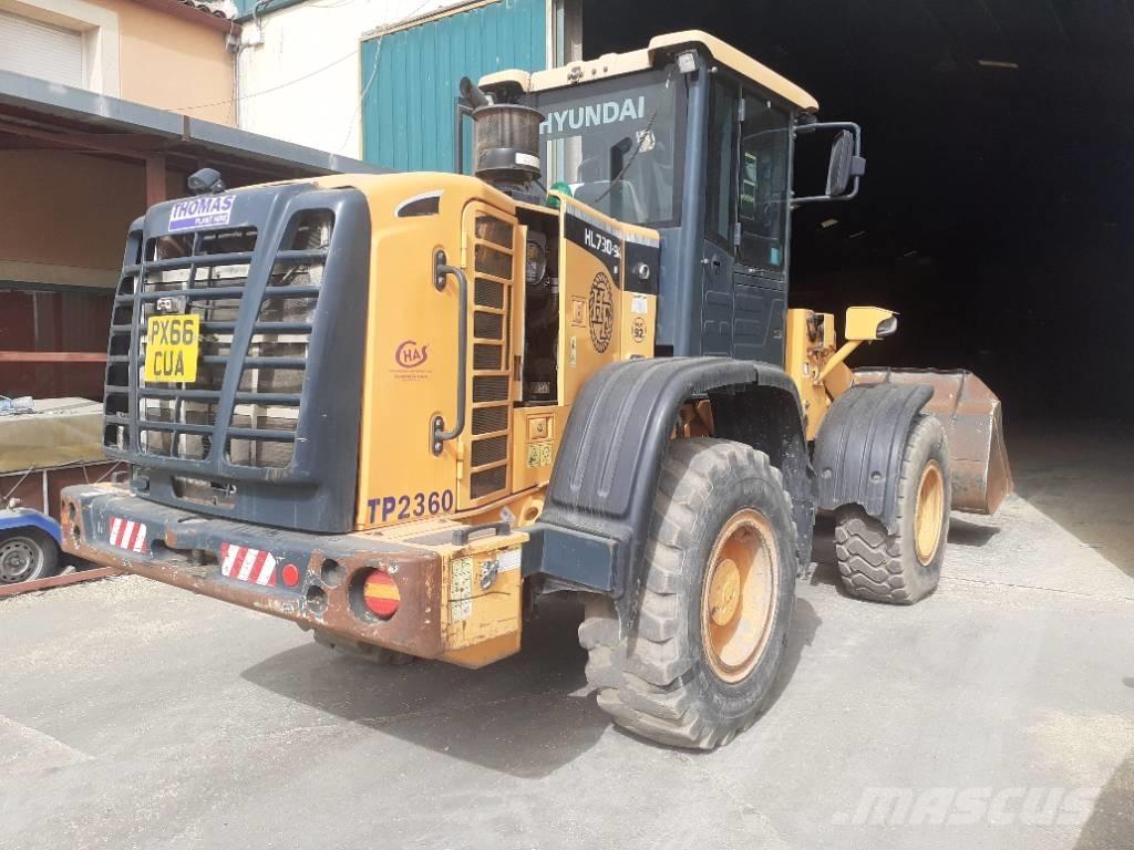 Hyundai HL 730-9 A لوادر بعجل