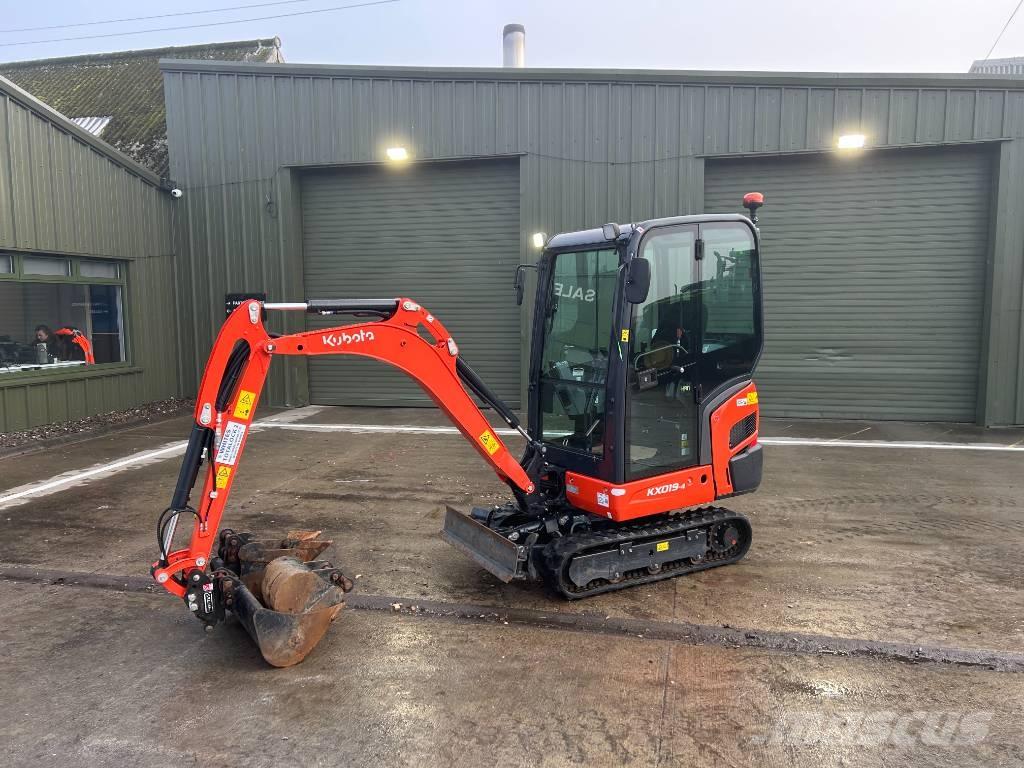 Kubota KX 019-4 حفارات صغيرة أقل من 7 طن (حفارات صغيرة)