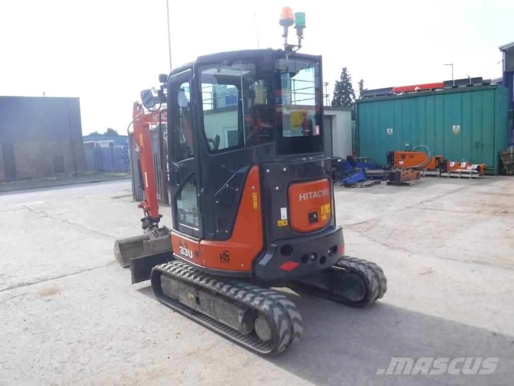 Hitachi ZX 33 U-6 حفارات صغيرة أقل من 7 طن (حفارات صغيرة)