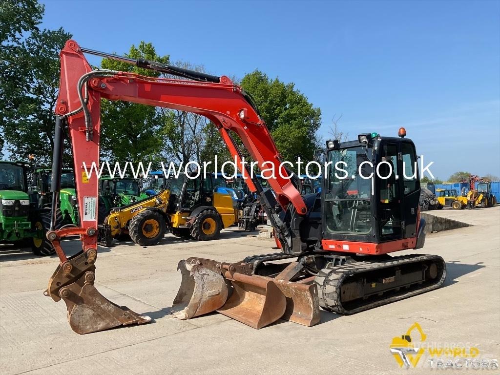 Kubota KX 080-4 حفارات وسط 7 طن - 12 طن