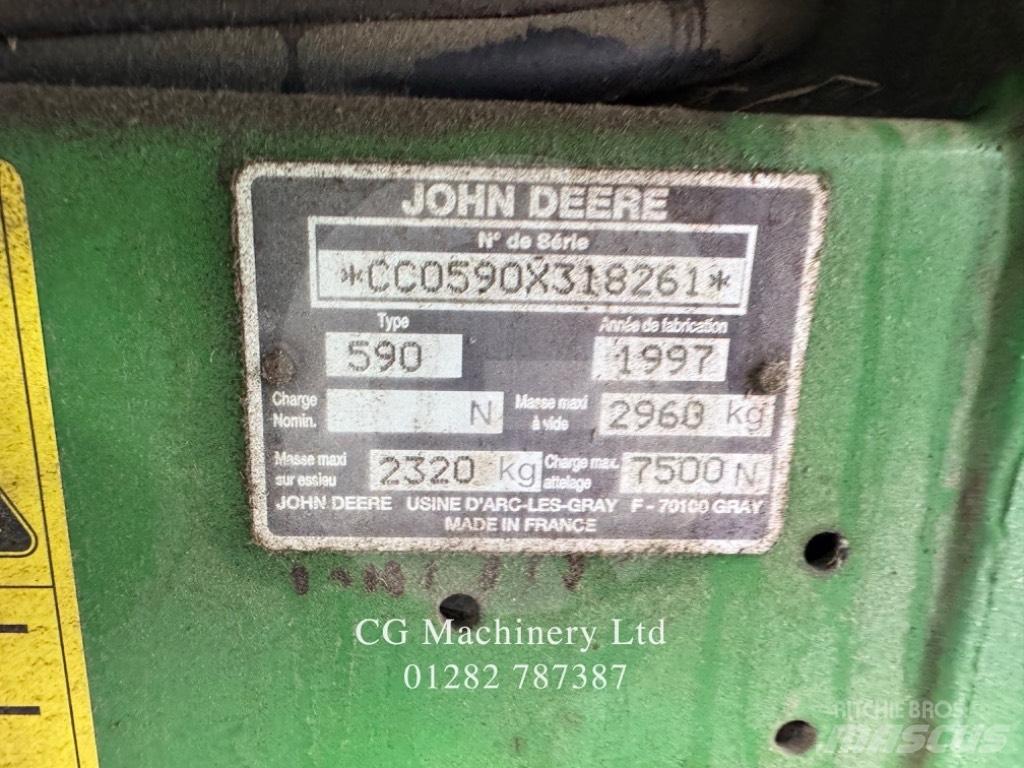 John Deere 590 محزمات مستديرة