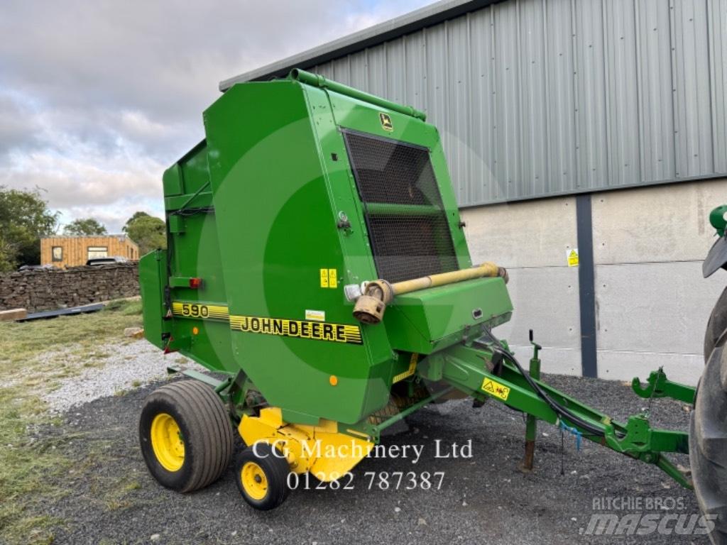 John Deere 590 محزمات مستديرة