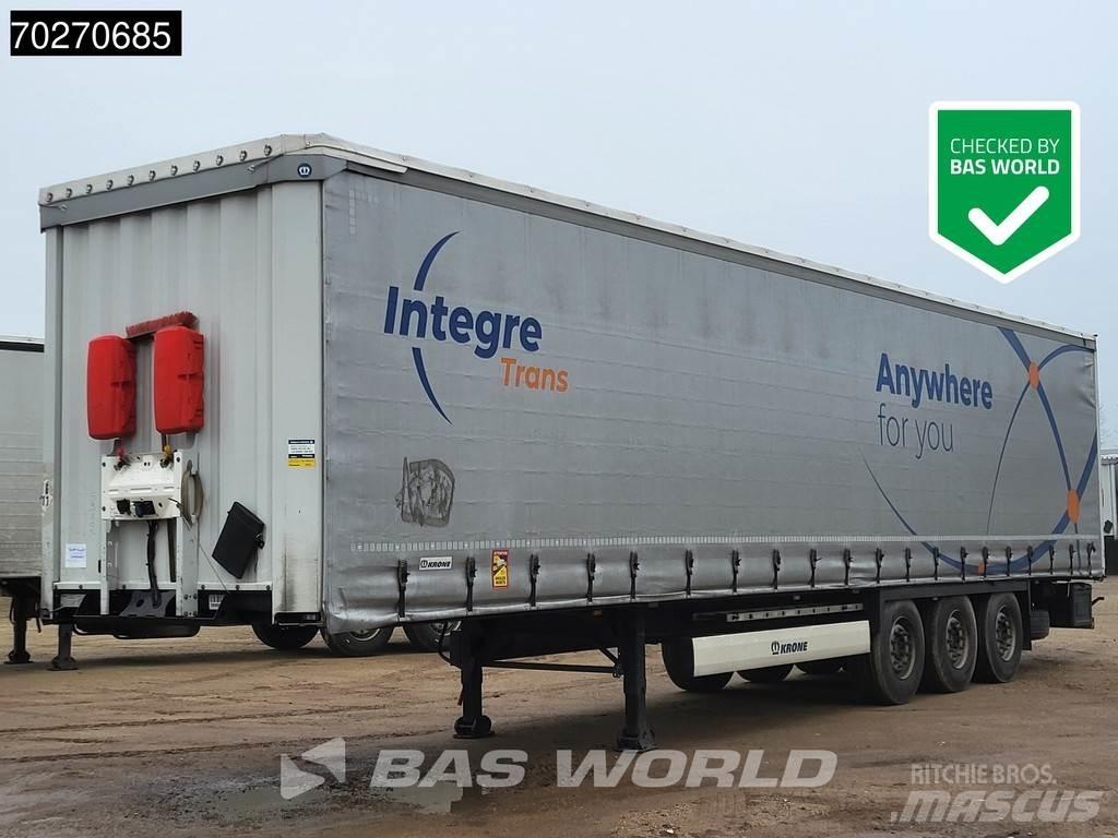 Krone SD 3 axles نصف مقطورات بباب جانبي