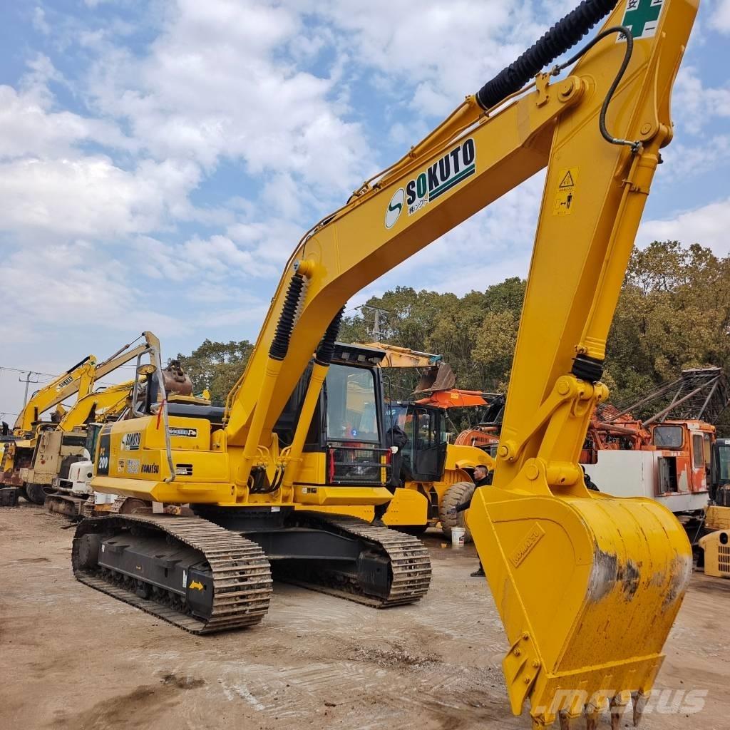 Komatsu PC 200 حفارات زحافة