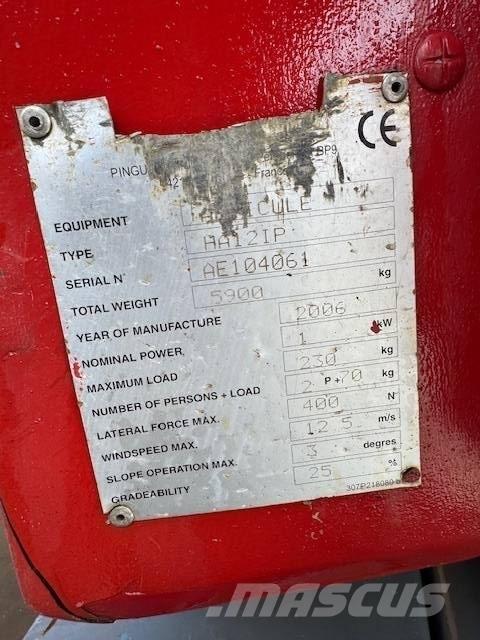 Haulotte HA 12 IP رافعات سلة مفصلية